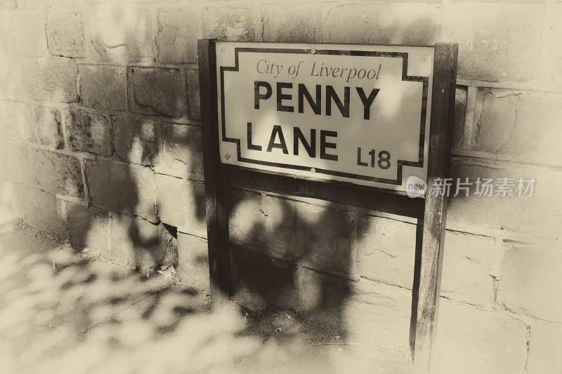 利物浦的Penny Lane